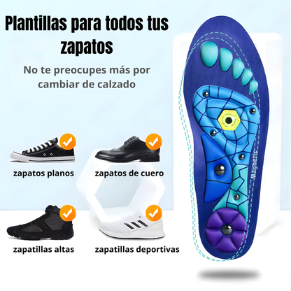 Plantillas magneticas masajeadoras